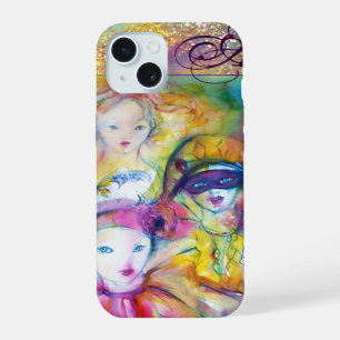 COQUE iPhone 15 ARLECCHINO PIERO ET COLOMBINA / MONOGRAMME