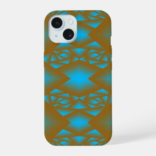 Coque iPhone 15 Art Abstrait Géométrique Terre Et Ciel Ombre