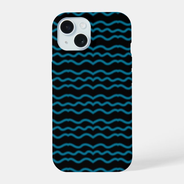 Coque iPhone 15 Baiser De Lumière Moderne Pop Art Abstrait  (Verso)