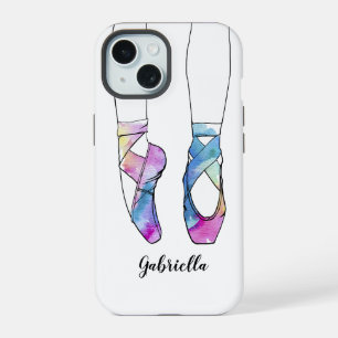 Coque iPhone 15 Ballerine Danse Classique Personnalisée