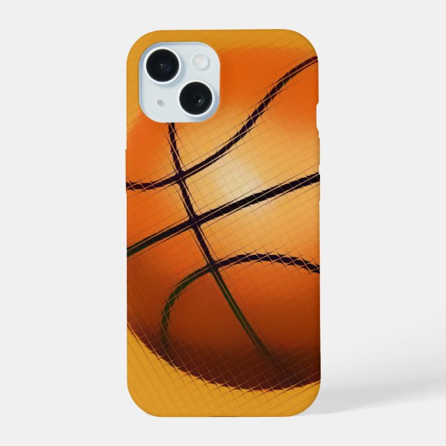 Coque iPhone 15 Basket-ball (Verso)