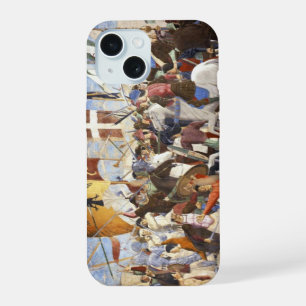 Coque iPhone 15 BATAILLE D'HÉRACLÈS par Piero Della Francesca
