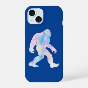 Coque iPhone 15 Bigfoot aquarelle
