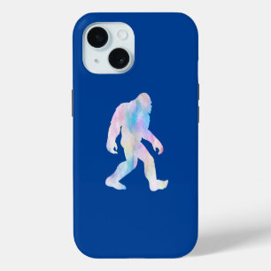 Coque iPhone 15 Bigfoot aquarelle