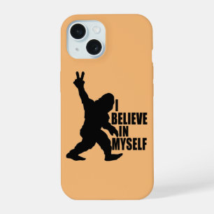 Coque iPhone 15 Bigfoot Drôle - Je Crois En Moi