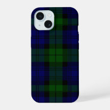 Black Watch Tartan bleu vert Plaid