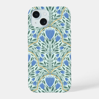 Coque iPhone 15 Bleuets délicats
