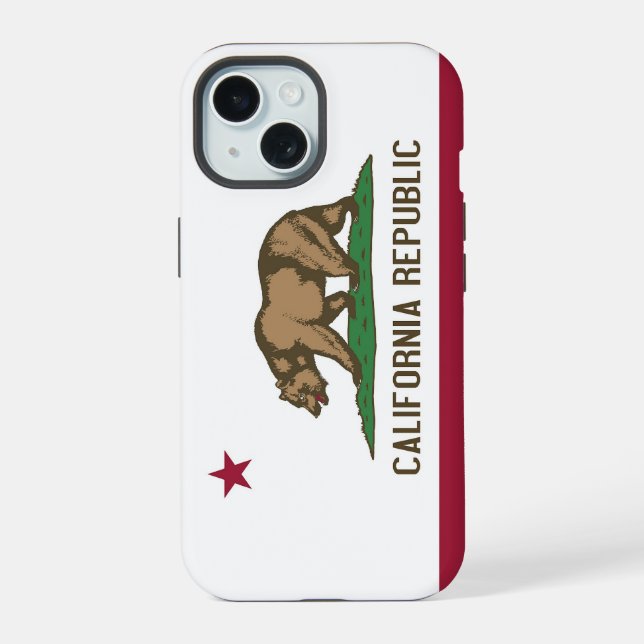 Coque iPhone 15 Boîtier Apple iPhone 15 Case-Mate avec drapeau de  (Verso)
