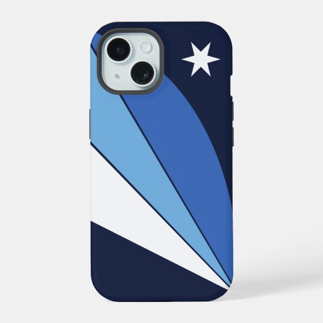 Coque iPhone 15 Boîtier Apple iPhone 15 Case-Mate avec le drapeau  (Verso)
