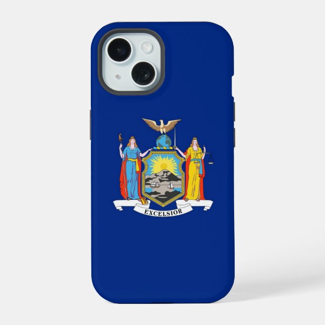 Coque iPhone 15 Boîtier Apple iPhone 15 Case-Mate avec le drapeau  (Verso)