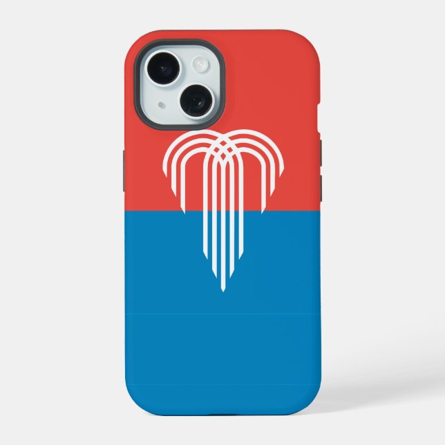 Coque iPhone 15 Boîtier Case-Mate pour Apple iPhone 15 avec le dra (Verso)
