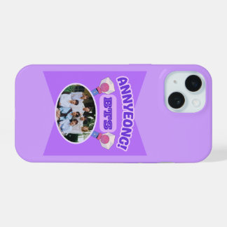 Coque iPhone 15 Boîtier de téléphone BTS