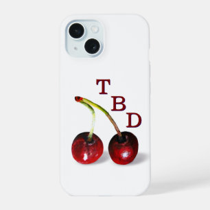 Coque iPhone 15 Boîtier de téléphone de cerises