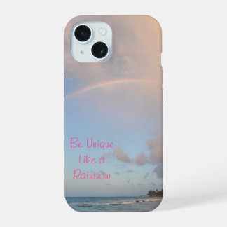 Coque iPhone 15 Boîtier de téléphone Rainbow