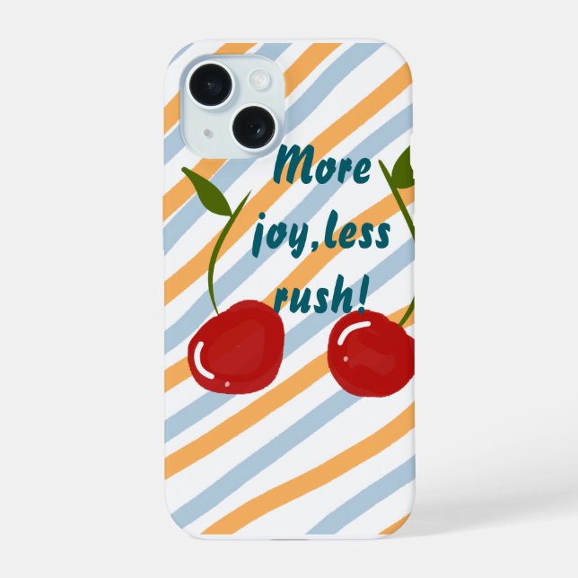 Coque iPhone 15 Boîtier d'iPhone avec impression estivale  (Verso)