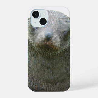 Coque iPhone 15 Boîtier iPhone 15 avec bébé phoque mignon