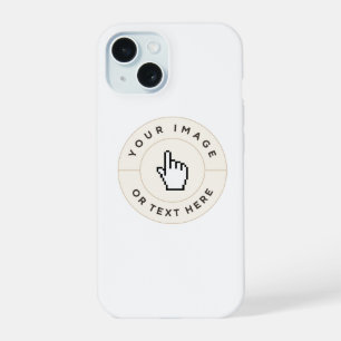 Coque iPhone 15 Boîtier iPhone 15 - Concevez le vôtre (ajouter tex