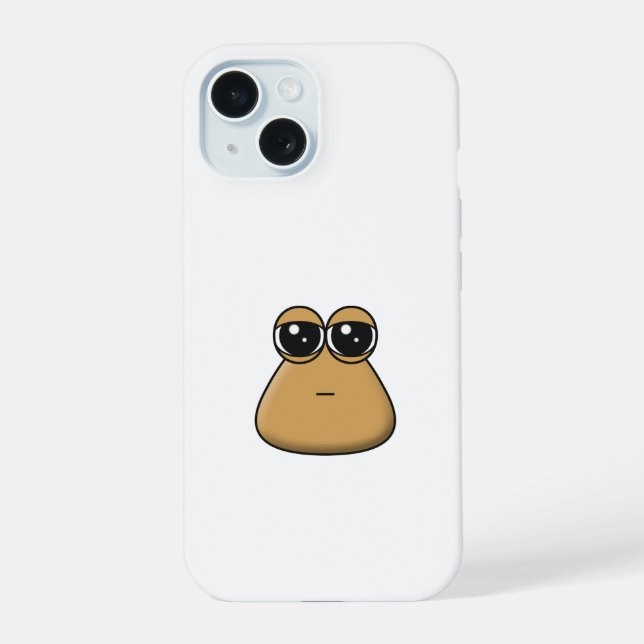 Coque iPhone 15 Boîtier iPhone - Bébé Pou triste (Verso)