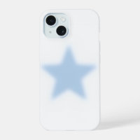 Boîtier iPhone étoile bleue mignon
