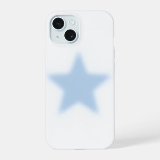Coque iPhone 15 Boîtier iPhone étoile bleue mignon