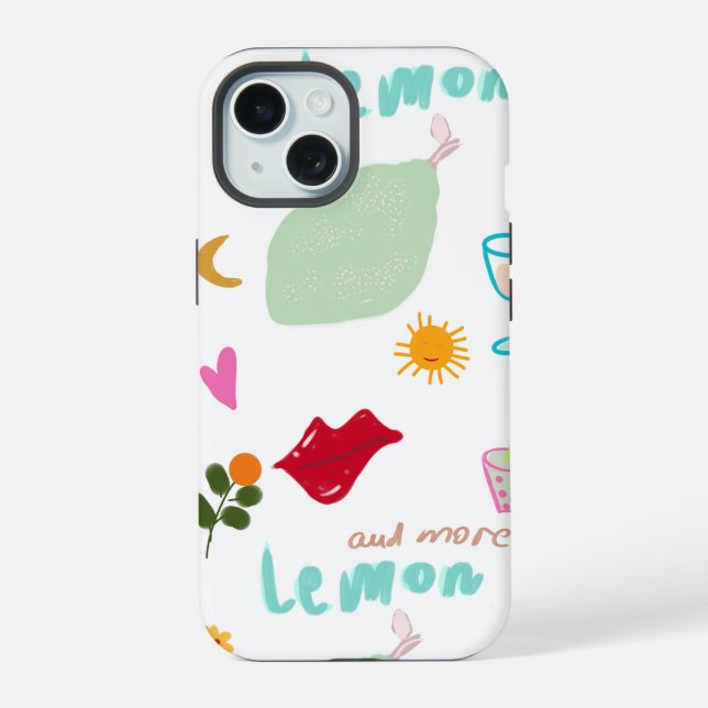 Coque iPhone 15 Boîtier iPhone / iPad été vibes (Verso)
