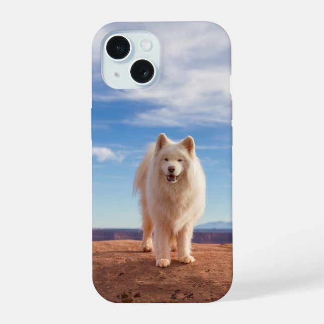 Coque iPhone 15 Boîtier téléphonique CRB Cloud (Verso)