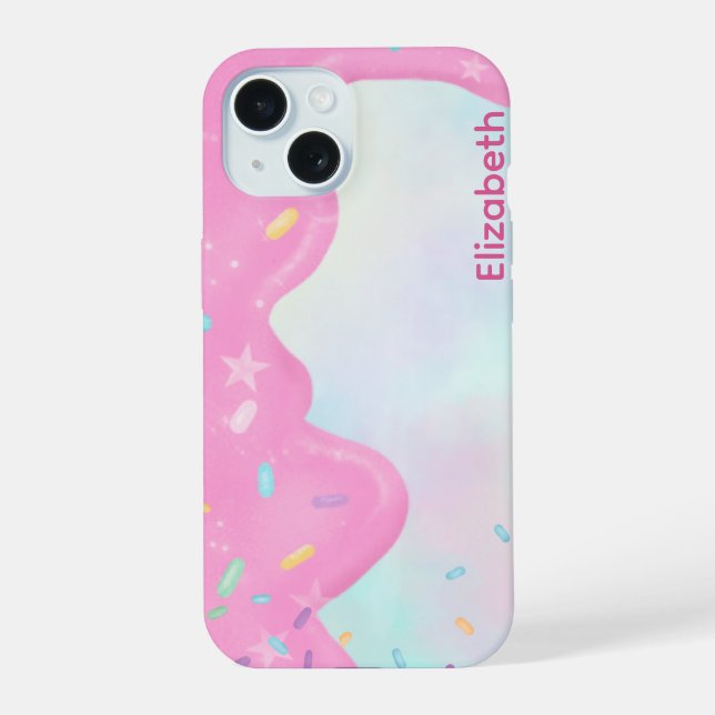 Coque iPhone 15 bonbon tendance (Verso)