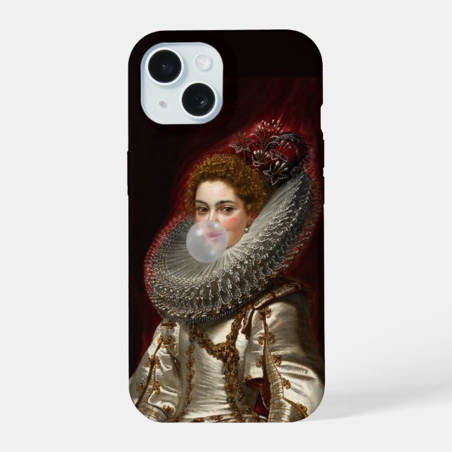 Coque iPhone 15 Boule de gomme Diva Marchesa (Verso)