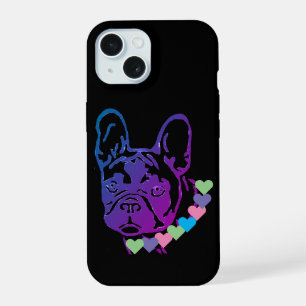 Coque iPhone 15 Bouledogue français Happy New Year amis