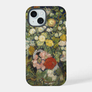 Coque iPhone 15 Bouquet Floral Impressionniste Vintage Van Gogh