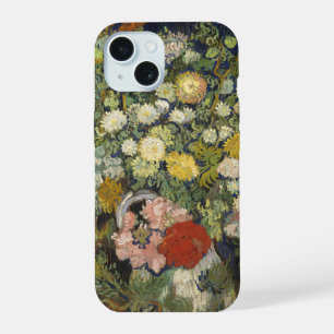 Coque iPhone 15 Bouquet Floral Impressionniste Vintage Van Gogh