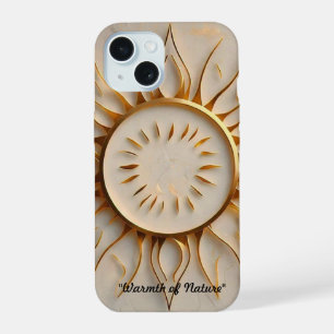 Coque iPhone 15 "Brasier Solaire"