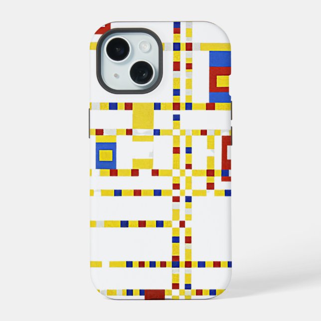 Coque iPhone 15 Broadway Boogie Woogie (Verso)