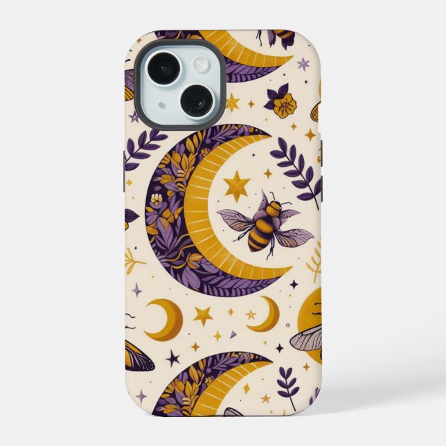 Coque iPhone 15 Buzz céleste (Verso)