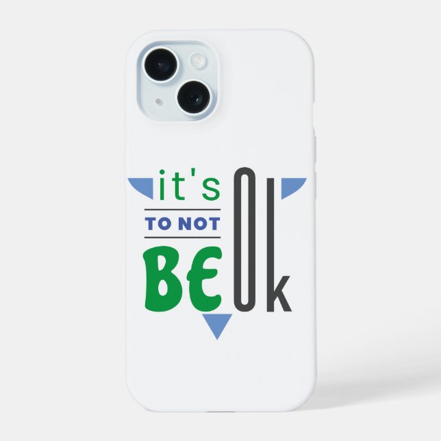 Coque iPhone 15 Ça ne va pas. (Verso)