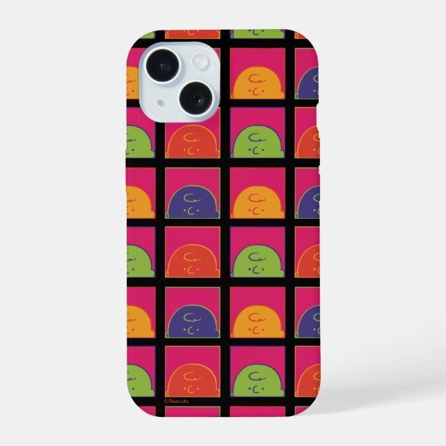 Coque iPhone 15 cacahuètes | Art Pop moderne C'est Charlie Brown (Verso)