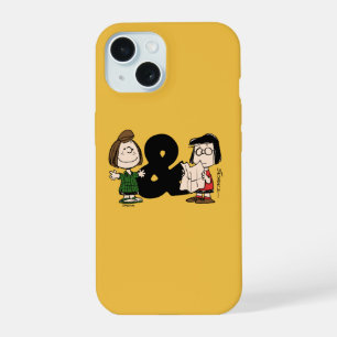 Coque iPhone 15 cacahuètes   Pepperment Patty & Marcie