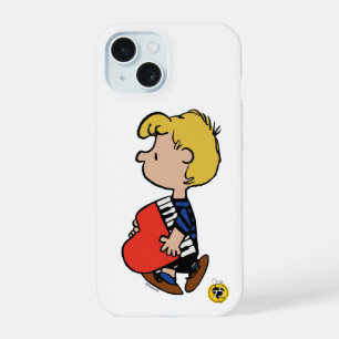 Coque iPhone 15 Cacahuètes Piano de voyage de Schroeder