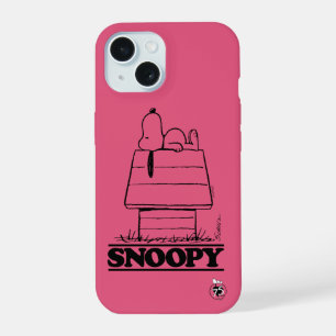 Coque iPhone 15 cacahuètes   Snoopy Le Secret À La Vie