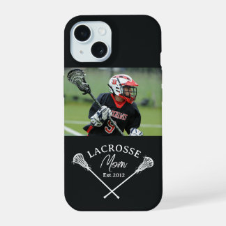 Coque iPhone 15 Cadeau de photo de maman établie