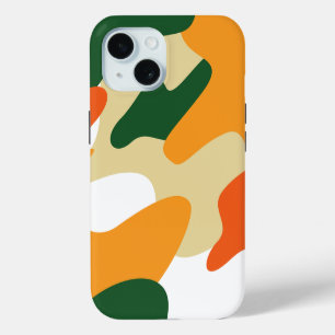 Coque iPhone 15 camouflage