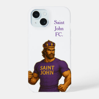 Coque iPhone 15 Capa De Iphone 15 Saint John FC.