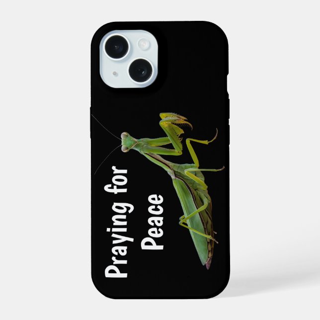 Coque iPhone 15 Cas téléphonique de Mantis (Verso)