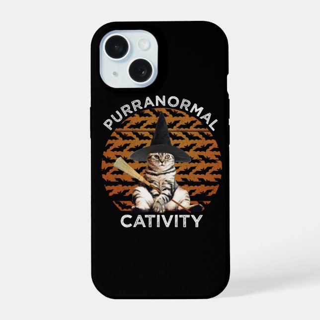 Coque iPhone 15 Cativité purranormale (Verso)