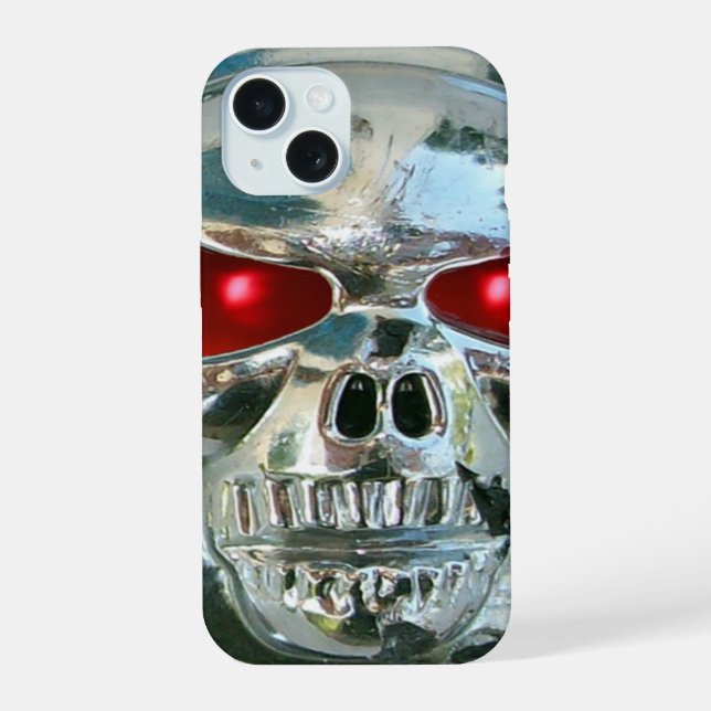 COQUE iPhone 15 CAVALIERS CRÂNE (Verso)