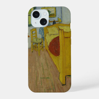 Coque iPhone 15 Chambre à Arles, Peinture à l'huile, Vincent Van G