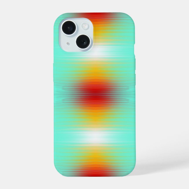 Coque iPhone 15 Champ de plasma de rentrée de vaisseau spatial Cou (Verso)