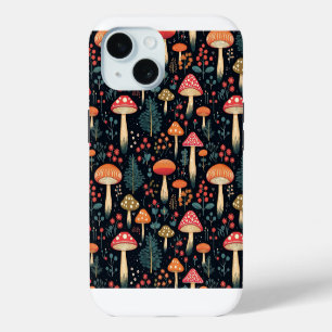 Coque iPhone 15 Champignon