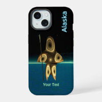 Chasseur inuit fractal - coque iphone Alaska Otter