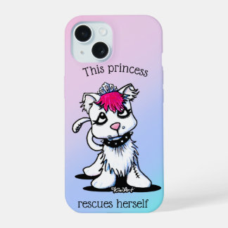 Coque iPhone 15 Chat féministe